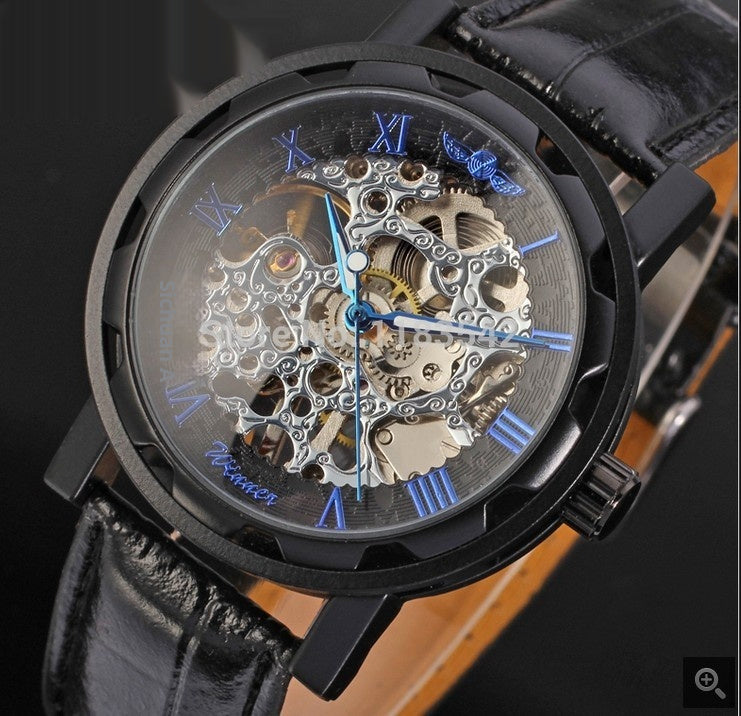 Retro Belt Manual Mechanical Watch