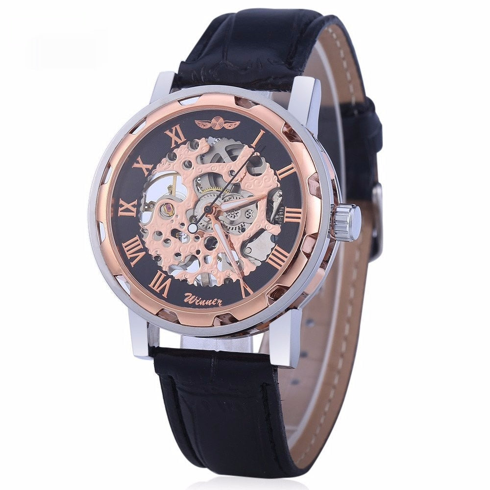 Retro Belt Manual Mechanical Watch