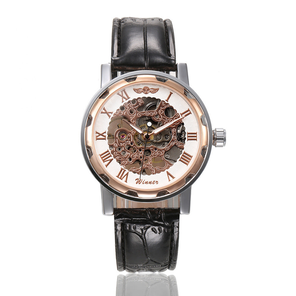 Retro Belt Manual Mechanical Watch