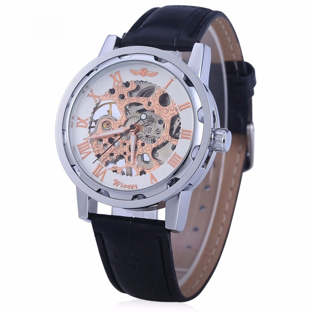 Retro Belt Manual Mechanical Watch