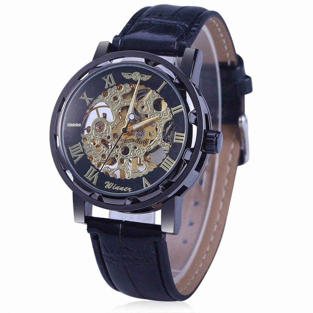 Retro Belt Manual Mechanical Watch