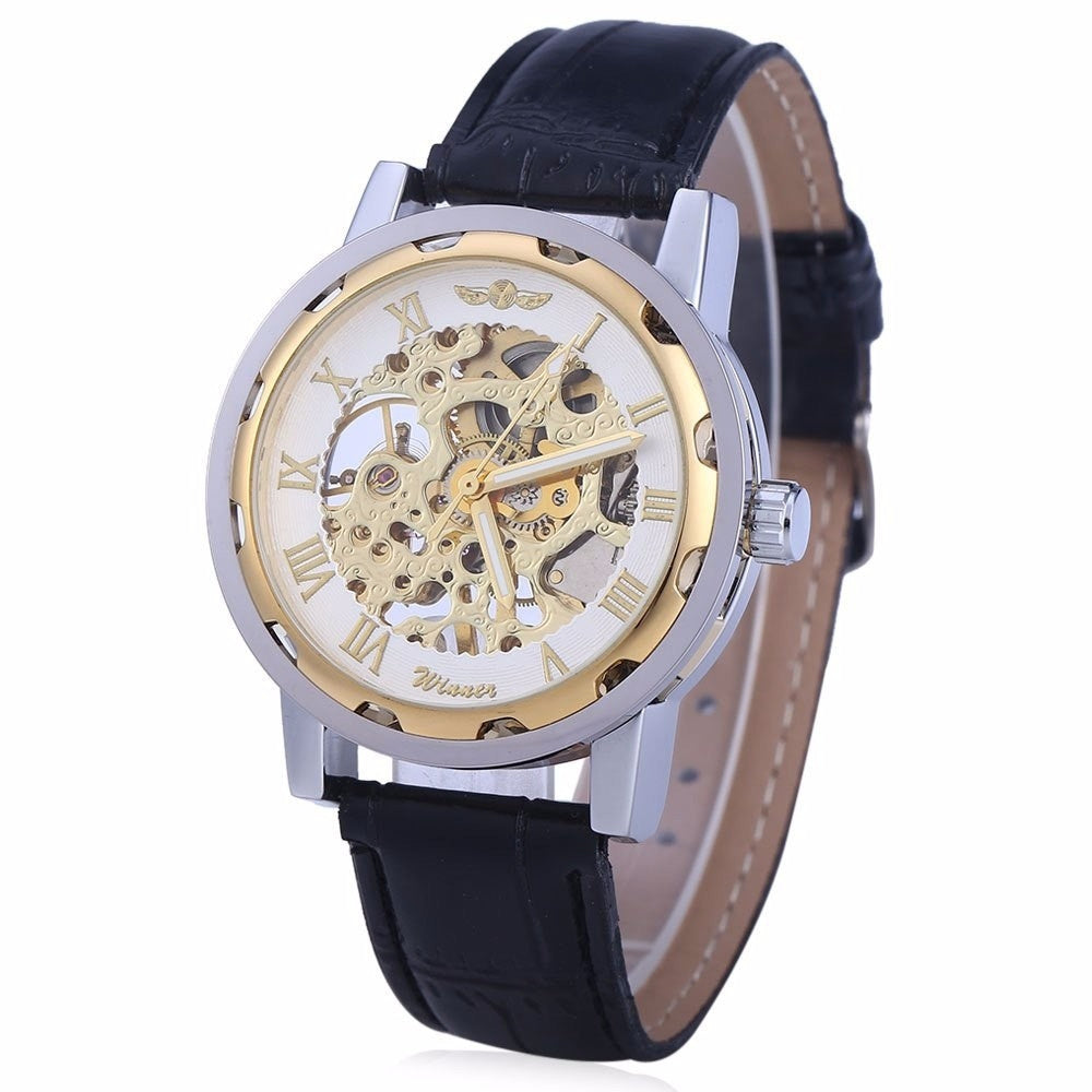 Retro Belt Manual Mechanical Watch